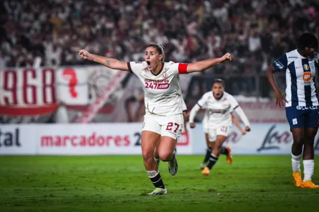  Fefa Lacoste salió campeona con Universitario en el 2023. Foto: Universitario   