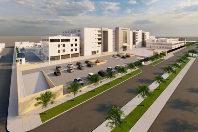  Se espera que a fines de 2026 la construcción de este hospital haya concluido. Foto: Andina   