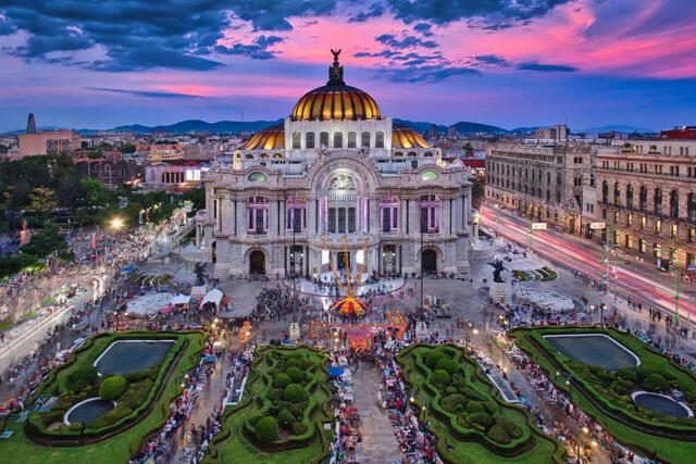 El Palacio de Bellas Artes de Ciudad de México. Foto: Civitatis   