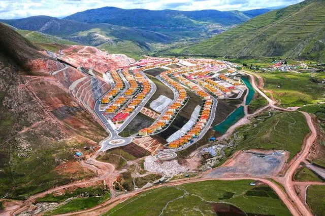 Minas Las Bambas en Perú. Foto: Bloomberg   