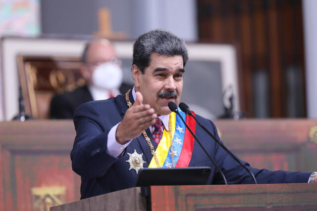 Nicolás Maduro anunció el fin de las relaciones diplomáticas con los países que no hayan reconocido su fraudulenta victoria el 28 de julio. Foto: AFP   