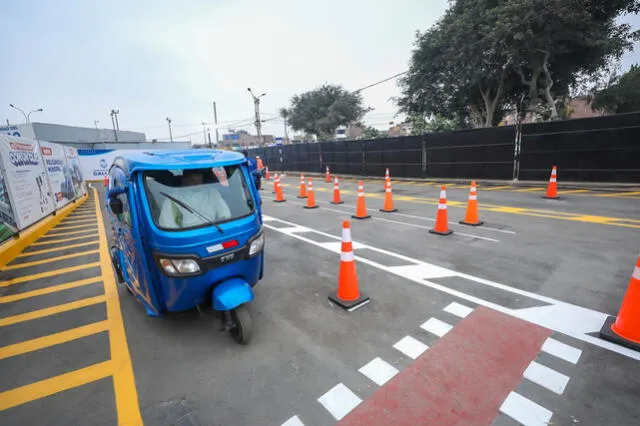 Examen de manejo para mototaxistas. Foto: Municipalidad del Callao    