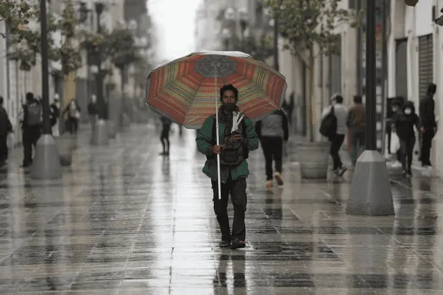 Se anunció que en Lima también se podrían presentar lluvias por fenómeno peligroso. Foto: Andina   