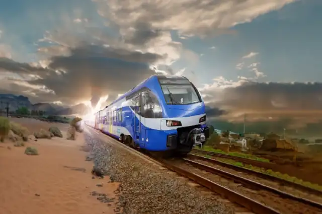 Así se vería el ferrocarril de Lima a Ica. Foto: difusión.   