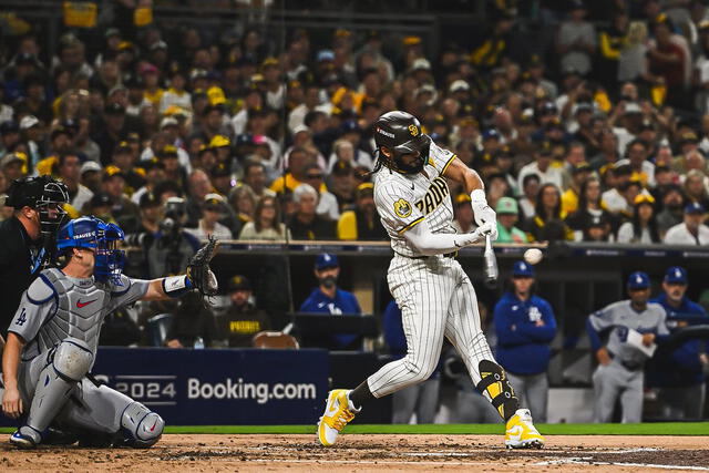 Fernando Tatis Jr. castigó duramente a los Dodgers. Foto: Padres   