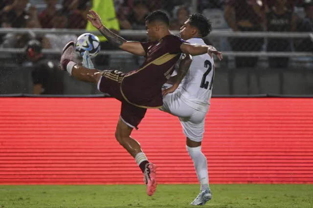 Venezuela perdió 2 puntos en su último juego. Foto: AFP   