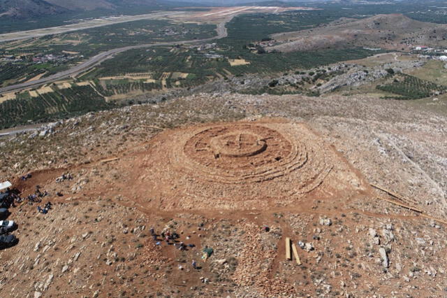 descubrimiento arqueológico en Creta