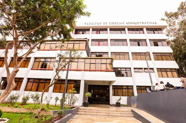  La facultad de Ciencias Administrativas de la UNMSM incluye las carreras de Administración de Empresas, Administración de Negocios Internacionales y cuatro más. Foto: UNMSM.   