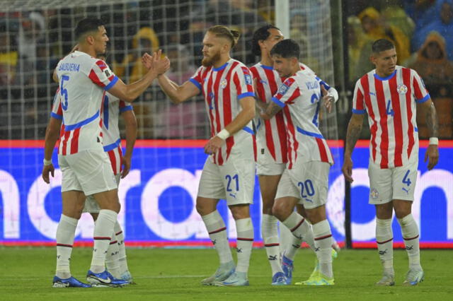 Paraguay derrotó por la mínima diferencia a Brasil en su último juego. Foto: AFP 