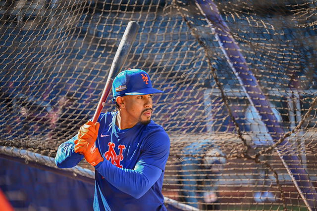 Los Mets realizan una práctica de bateo en la previa del juego. Foto: Mets 