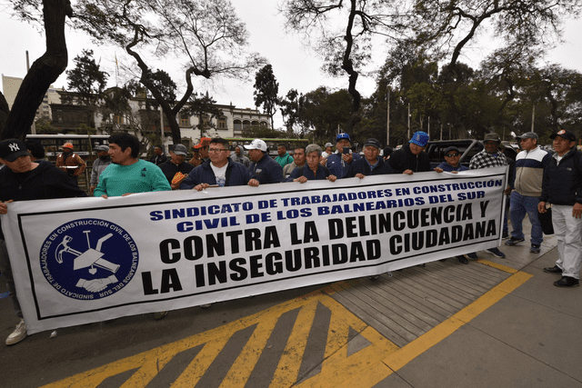 Sindicatos buscan tener mejores medidas de seguridad ante incremento de inseguridad. Foto: FTCCP   