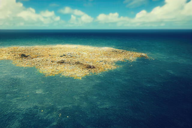 Isla de basura en el mar peruano | Isla de basura en la costa peruana | Isla de basura en Perú | Isla de basura en el Pacífico Sur | Isla de basura en el Océano Pacífico | Ocena | Oceana Perú | Minam