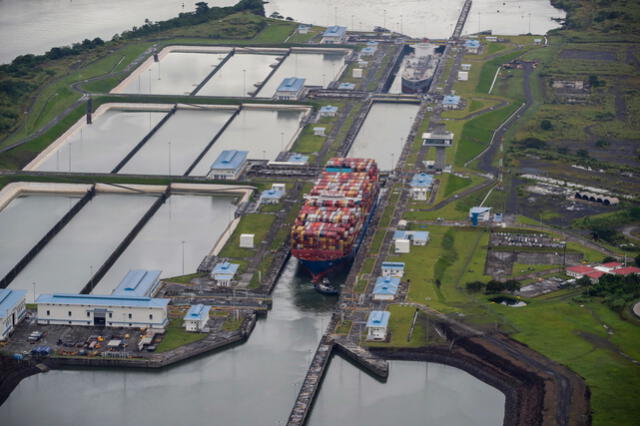 Los canales interoceánicos son clave para el comercio marítimo global, optimizando rutas de navegación y reduciendo distancias. Foto: EFE   