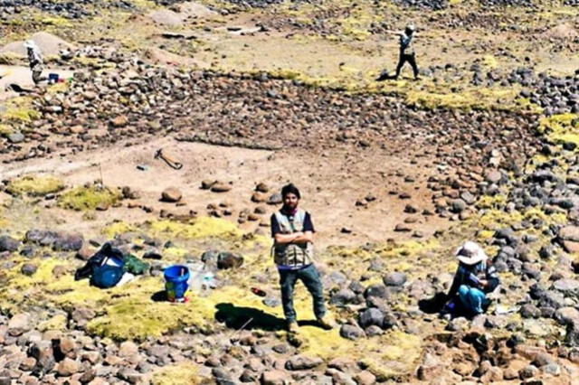  Nils Sulca, descubrió en Ayacucho evidencias de una ruta de la alpaca que se creó en la cultura Wari. Foto: Andina   