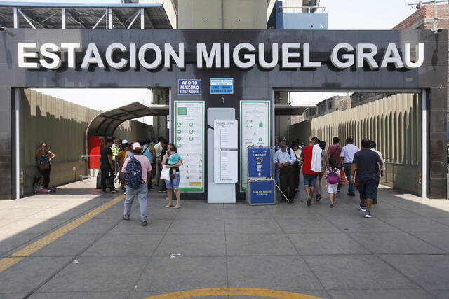  Tacora se encuentra a unas calles de la Estación Miguel Grau de la Línea 1. Foto: Línea 1.<br><br>    