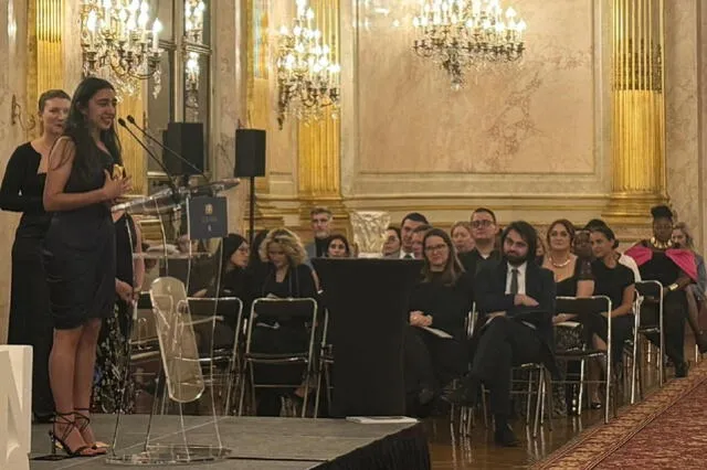  La premiación se realizó en en el prestigioso Hôtel de Lassay, palacio del Presidente de la Asamblea Nacional Francesa. Foto: difusión   