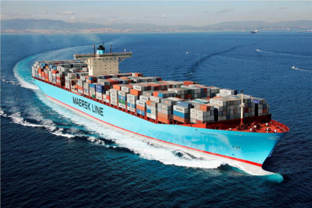 La empresa Maersk, responsable de los buques involucrados, argumentó que la negativa se debía a un cambio discrecional. Foto: The Logistics World   