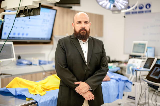 Jordi Grau es Decano de Medicina Humana y Vicerrector Académico de la Universidad Científica del Sur. Foto: John Reyes / La República   