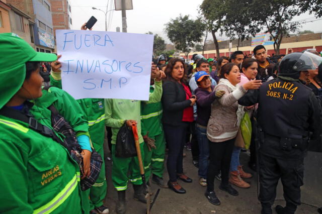  Disputa de terreno de ambos distritos abarca desde hace años. Foto: Andina   