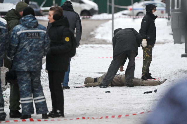 Rusia acusó a Ucrania de utilizar métodos terroristas y señaló la complicidad de los aliados occidentales. Foto: AFP   