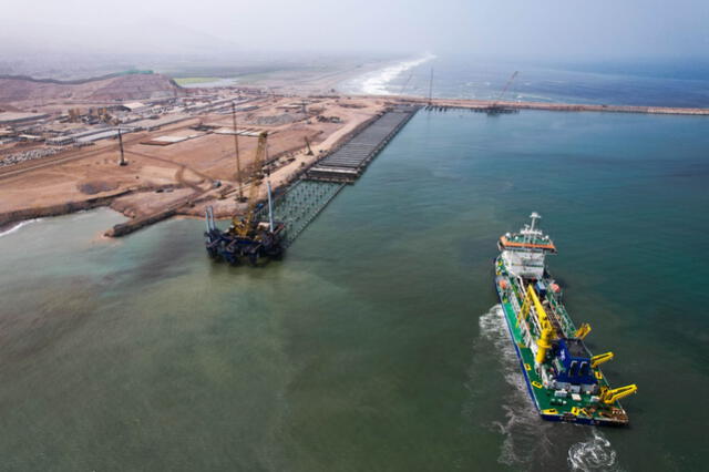 Megapuerto de Chancay se inauguró el 13 de noviembre de 2024. Foto: Andina   