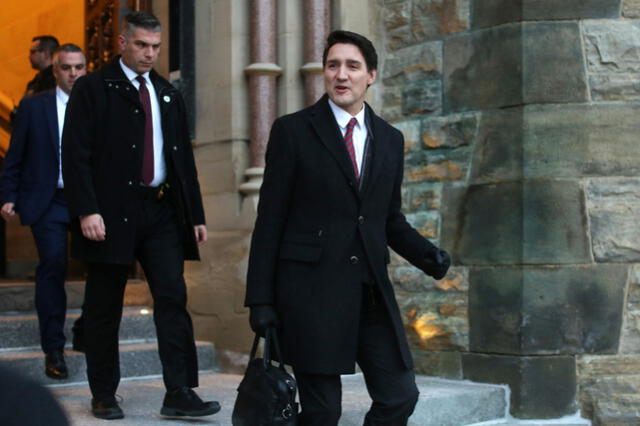  La posible renuncia de Trudeau marcaría el fin de una era en la política canadiense. Foto: AFP.   