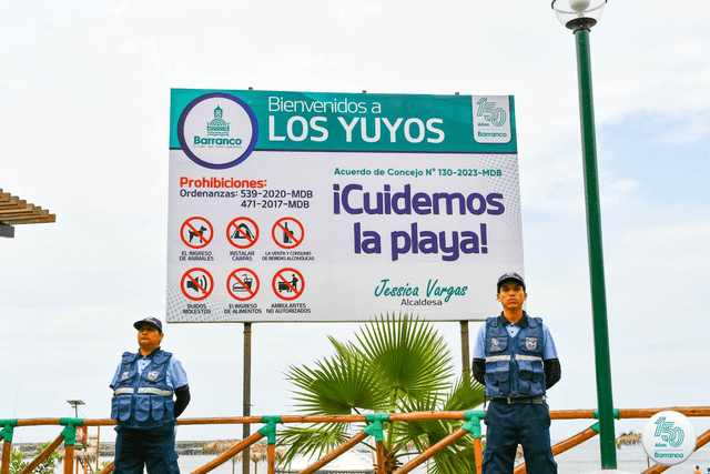 Esta es la lista de prohibiciones para este verano 2025. Foto: Municipalidad de Barranco   