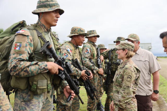 En 1903, Panamá formó su Ejército Nacional, pero tras un fallido golpe en 1904 y con influencia de Estados Unidos, se impulsó su reemplazo por una Policía Nacional, única fuerza armada durante 48 años. Foto: US Southern Command.   