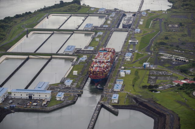 El Canal de Panamá perteneció a Estados Unidos durante 85 años. Foto: EFE.   