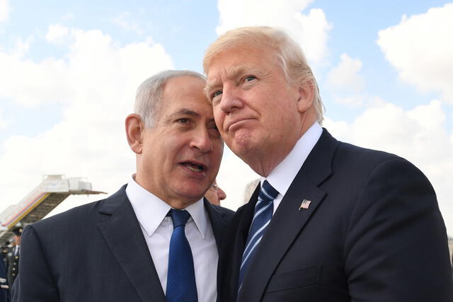  Trump propuso reubicar a los palestinos en Egipto y Jordania como solución para la paz en Gaza. Foto: CNN.    