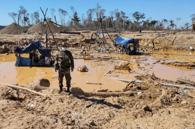 El TC, pese a rechazar la demanda, advierte que Reinfo puede dar impunidad a mineros que realicen delitos ambientales, civiles y administrativos. Foto: difusión. El TC, pese a rechazar la demanda, advierte que Reinfo puede dar impunidad a mineros que realicen delitos ambientales, civiles y administrativos. Foto: difusión.