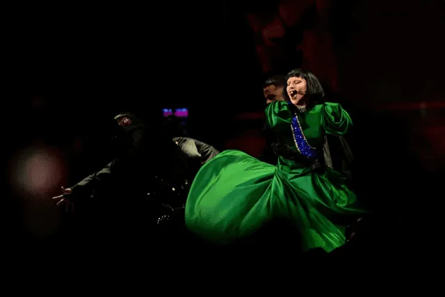  Lady Gaga ofreció uno de los conciertos más multitudinarios de Brasil. Foto: Pablo Porciúncula/AFP/Getty Images.   