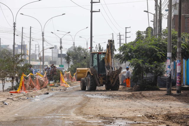 Diferentes vías en Lima Metropolitana son mejoradas por Invermet y Emape, organismos adscritos a la Municipalidad de Lima. Foto: MML Diferentes vías en Lima Metropolitana son mejoradas por Invermet y Emape, organismos adscritos a la Municipalidad de Lima. Foto: MML