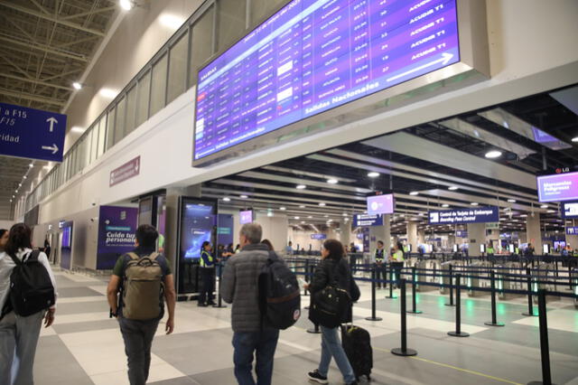 Nuevo Aeropuerto Internacional Jorge Chávez inicia sus operaciones, de manera oficial, este domingo 1 de junio. Foto: Marco Cotrina Nuevo Aeropuerto Internacional Jorge Chávez inicia sus operaciones, de manera oficial, este domingo 1 de junio. Foto: Marco Cotrina