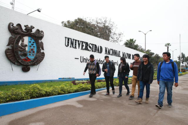 Universidad Nacional Mayor de San Marcos es conocida como la Decana de América. Foto: Andina Universidad Nacional Mayor de San Marcos es conocida como la Decana de América. Foto: Andina