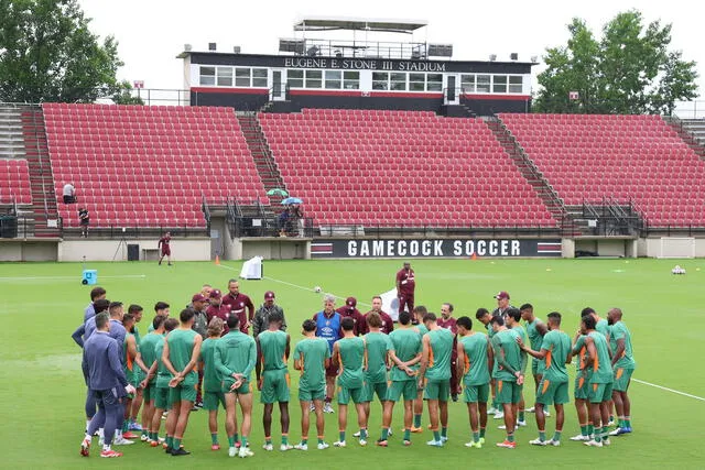 El Flu entrena en Brasil. Foto: Fluminense El Flu entrena en Brasil. Foto: Fluminense