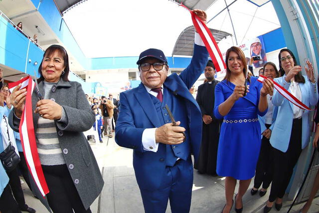 Inauguración del colegio. Foto: Gore Callao Inauguración del colegio. Foto: Gore Callao