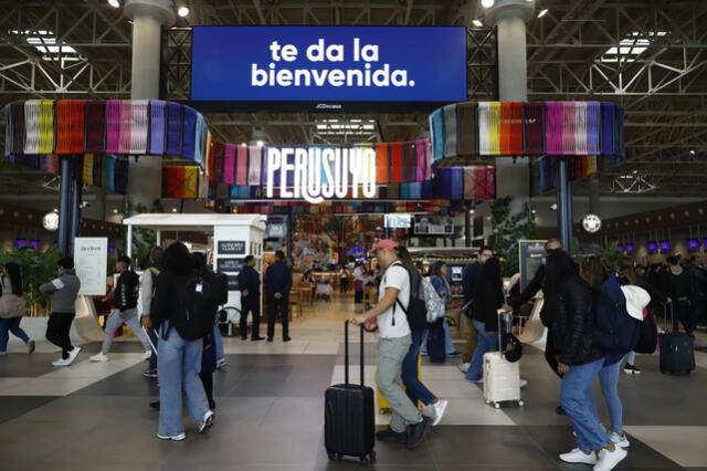 Nuevo Aeropuerto Jorge Chávez superó los 2,1 millones de pasajeros. Foto: Sebastián Blanco   