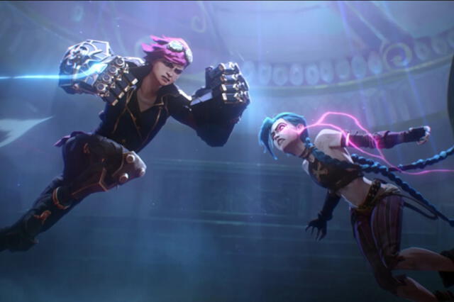 Arcane, la serie de League of Legends, también consiguió nominaciones en el rubro animado. Foto: Netflix Arcane, la serie de League of Legends, también consiguió nominaciones en el rubro animado. Foto: Netflix