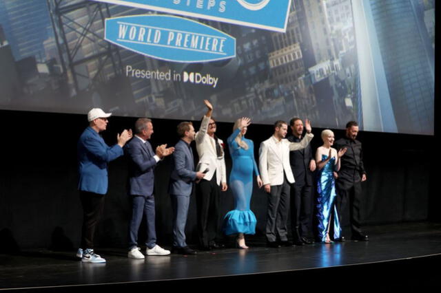 El cast principal de 'Los Cuatro Fantásticos: primeros pasos' en Los Ángeles. Fuente: Marvel. El cast principal de 'Los Cuatro Fantásticos: primeros pasos' en Los Ángeles. Fuente: Marvel.