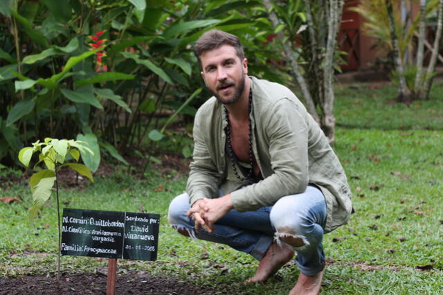 David Villanueva mantiene un proyecto ecológico en Pucallpa. Foto: Archivo