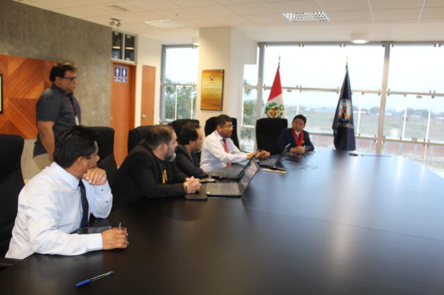 Los ingenieros de Tecnología del Poder Judicial trabajaron del 19 al 22 de agosto en la verificación del cableado. Fuente: Difusión.   