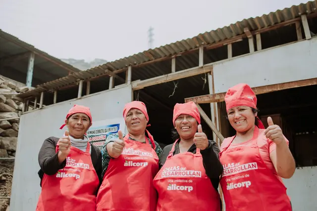  Ollas que desarrollan es uno de los programas de Perú Pendiente.   