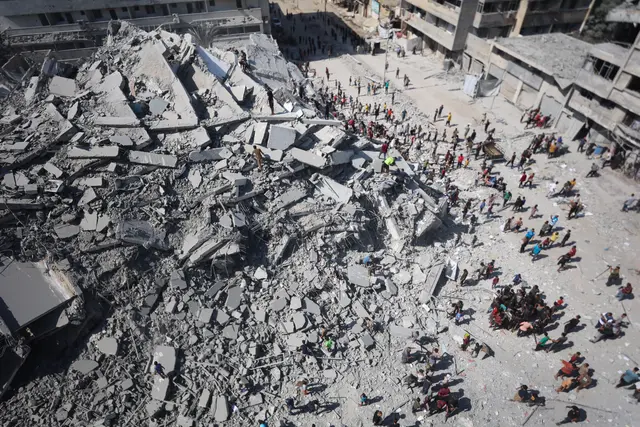 El conflicto en Gaza acabó con la vida de más de 65.000 personas. Foto: AFP<br> El conflicto en Gaza acabó con la vida de más de 65.000 personas. Foto: AFP<br>