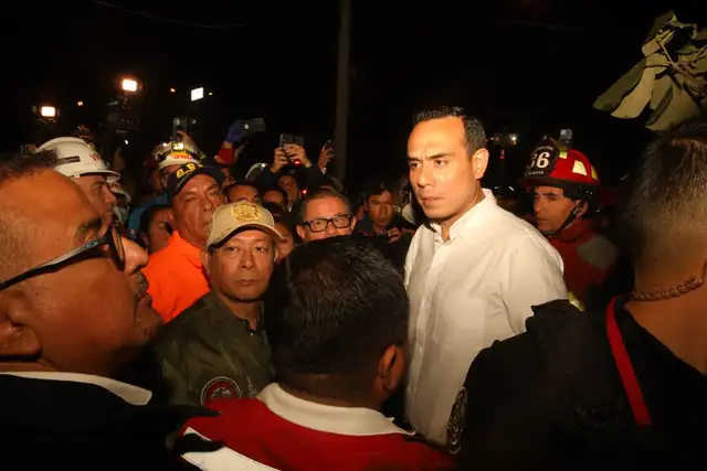 José Jerí en San Juan de Miraflores.   