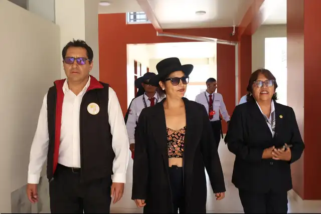  Magaly Solier reaparece tras semanas de haber sido hospitalizada por intoxicación. Foto: Yess Killa   