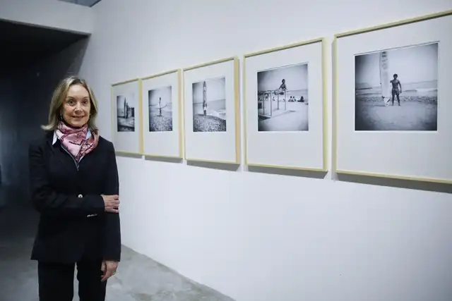 Marisa Mujica Pinilla. En el MAC. "En el Perú hay excelentes fotógrafos". Foto: Carlos Félix. Marisa Mujica Pinilla. En el MAC. "En el Perú hay excelentes fotógrafos". Foto: Carlos Félix.
