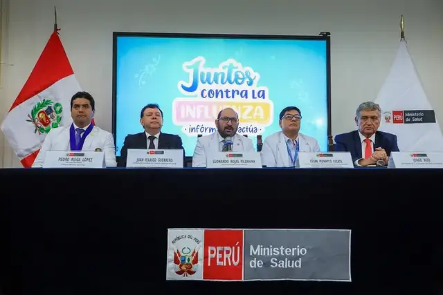  Minsa anuncia los primeros dos casos de gripe H3N2 el 15 de diciembre. Foto: Minsa   