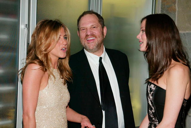 Harvey Weinstein y Jennifer Aniston trabajaron juntos en la película "Sin control".