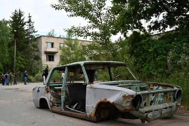 Zona de exclusión Chernobyl. Foto: